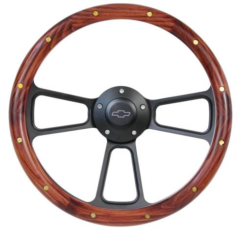 14" Wood Steering Wheels - Wood Steering Wheel Kits