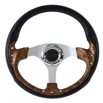 Forever Sharp Steering Wheels - 14" Burlwood Pursuit Classic I Performance Wheel (Light)