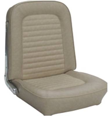 TMI Products - 1966-1967 Ford Bronco, Front and Rear Vinyl Replacement Seat Upholstery