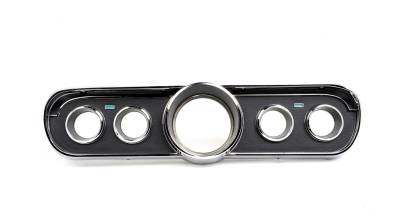 ACP - 1965 Mustang Black Instrument Bezel and Lens - GT Style