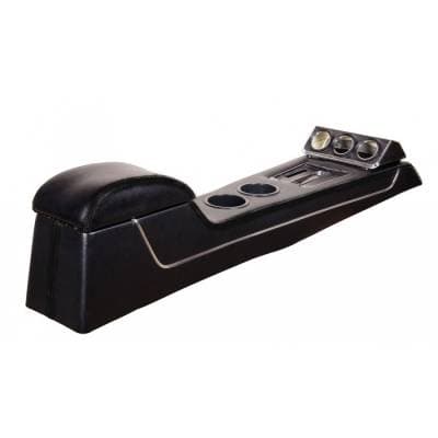 1967 Camaro Sport Deluxe Full-Length Console with Chrome Trim