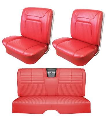 1964 Impala SS Front Bucket & Rear Bench Seat Upholstery