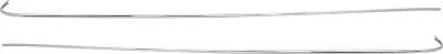 B219230 - 1958 Impala Upper Quarter Panel Top Bead Molding; LH