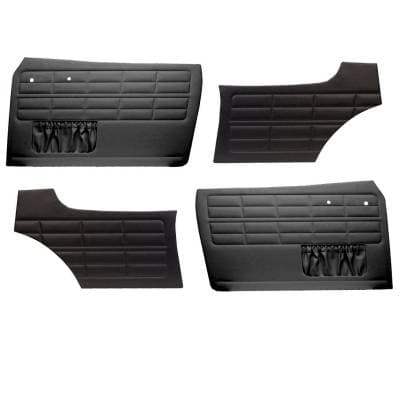 1964 -1974 Volkswagen Karmann Ghia Sedan Authentic Style Door Panels - Full Set w/Pocket