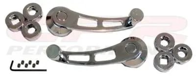 Window Crank Set -- Chrome