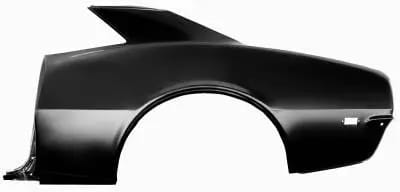Replacement Quarter Panel for 1968 Camaro Coupe thumbnail 2