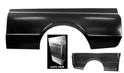 1967 Chevy "Fleetside" Truck Bedside Panel 6' Bed- Right or Left Side thumbnail 2