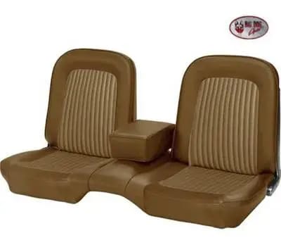Standard Upholstery for 1968 Mustang Coupe w/Bench Seat (Front & Rear) thumbnail 8