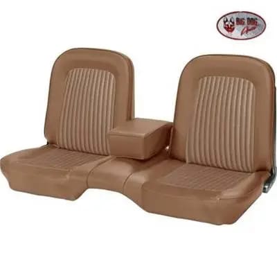 Standard Upholstery for 1968 Mustang Coupe w/Bench Seat (Front & Rear) thumbnail 6