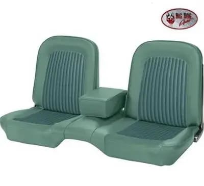 Standard Upholstery for 1968 Mustang Coupe w/Bench Seat (Front & Rear) thumbnail 3