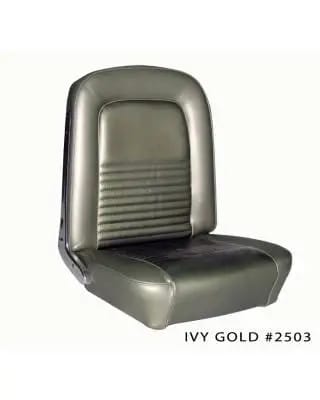 Shelby and Deluxe Upholstery with Comfortweave for 1967 Mustang 2+2 Fastback w/Bucket Seats Front and Rear thumbnail 3