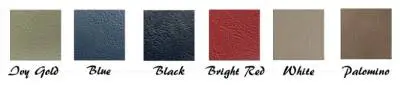 Pony Deluxe Seat Backs for 1964 1/2 - 1966 Mustang All Models (Front Only)