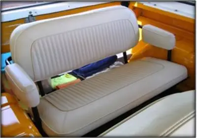 1968-1977 Ford Bronco, Front and Rear Vinyl Replacement Seat Upholstery thumbnail 14
