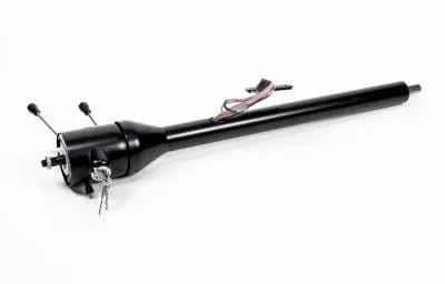 Ididit Universal 32" Tilt Floor Shift Steering Column with id.CLASSIC Ignition - Black