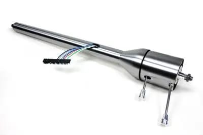 Ididit Universal 35" Tilt Floor Shift Steering Column -  Paintable Steel