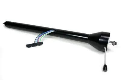 Ididit Universal 28" Straight Floor Shift Steering Column - Black Powder Coated thumbnail 2