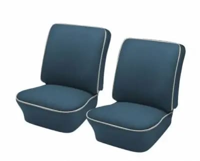 1954-55 VW Volkswagen Bug Beetle OEM Classic Style Seat Upholstery, Front Only thumbnail 6