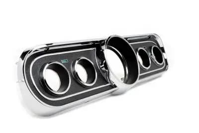 1966 Mustang Black Instrument Bezel and Lens thumbnail 2