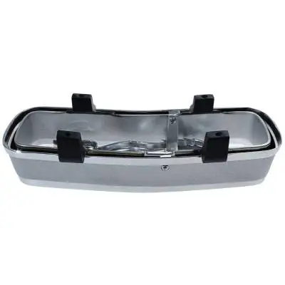 1966 Mustang Standard Running Pony Grille Corral - Chrome thumbnail 2