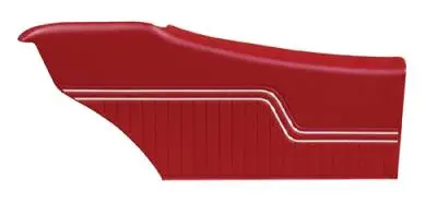 1970 -72 Chevelle Pre-Assembled Rear Quarter Panels thumbnail 2