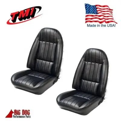 1971 - 1977 Camaro Front Highback Bucket and Rear Seat Upholstery thumbnail 4
