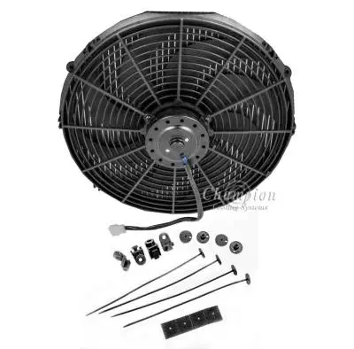 Champion 3 Row Aluminum Radiator for 1965 -1987 Buick, Pontiac, Olds, Chevy w/16" fan CC571 thumbnail 5