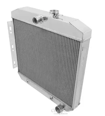 Champion Cooling Four Row All Aluminum Radiator 1955 -1957 Chevy Inline 6 MC5056 thumbnail 2