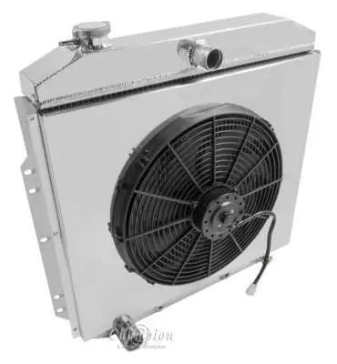 Champion Three Row Radiator Combo for 1957-1960 Ford F-Series Truck thumbnail 2
