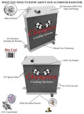 1939 - 1941 Ford/Mercury with Chevy Configuration CC4001CH thumbnail 3
