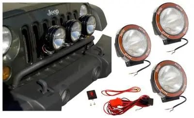 Front Bumper Light Bar Kit, 07-14 Jeep Wrangler (JK) thumbnail 2