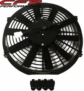 High Performance 12" CFR Flat Blade Radiator Cooling Fan thumbnail 2
