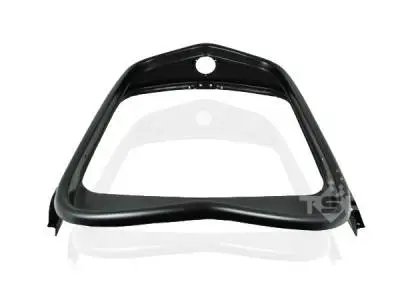 1932 Ford Steel Grill Shell - Black - Smooth Top thumbnail 2