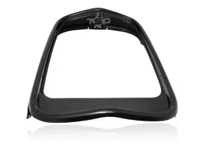 1932 Ford Steel Grill Shell - Black - Smooth Top (no Hole) thumbnail 4