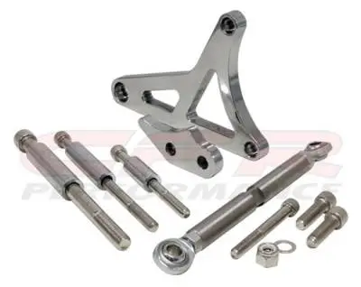 Alternator Bracket Set for 1979 to 1993 Ford Mustang 5.0 Polished Billet Aluminum