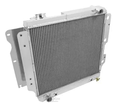 Champion Two Row All Aluminum Radiator 87-06 Jeep Wrangler YJ-TJ EC2101 thumbnail 2