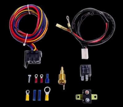 14" CFR S Blade Fan and Relay Kit Package thumbnail 2