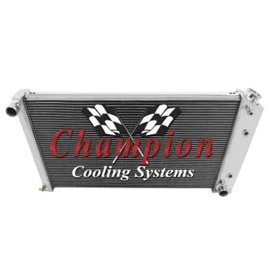 Three Row All Aluminum Radiator Combo for 1968-1985 GM, Chevy, Buick, Olds, Pontiac FSCC161 thumbnail 4