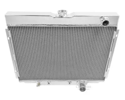 Champion Two Row All Aluminum Radiator EC338 1967 to 1969 Ford Mustang, Cougar, Fairlane