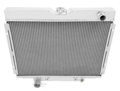 Champion Cooling Three Row All Aluminum Radiator 1967-1970 Ford Mustang, Cougar CC379