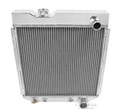 Champion Two Row Aluminum Radiator fits 60-66 Ford Ranchero, Falcon, Mustang. Econoline, Comet & Model T EC259