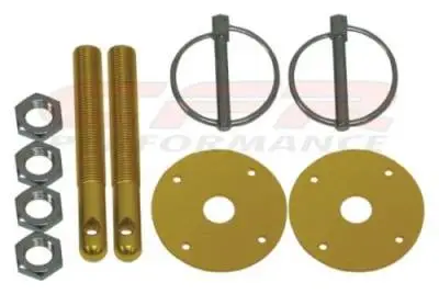 Gold Flip Over Style Hood Pin Kit