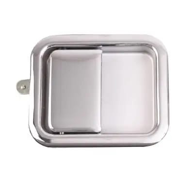RH Paddle Door Handle, Chrome; 81-06 Jeep CJ/Wrangler YJ/TJ