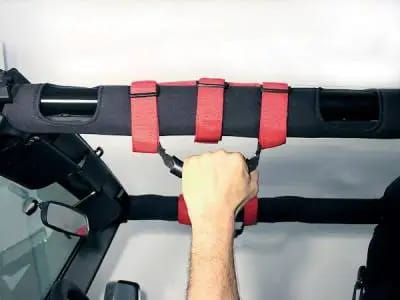 Ultimate Grab Handles, Red; 55-16 Jeep CJ/Wrangler YJ/TJ/JK thumbnail 5