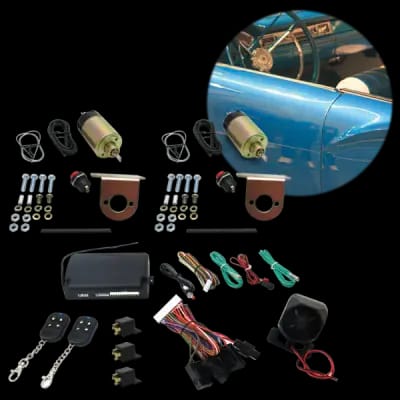8 Function 50 - 108  lb. Remote Shaved Door Popper Kit