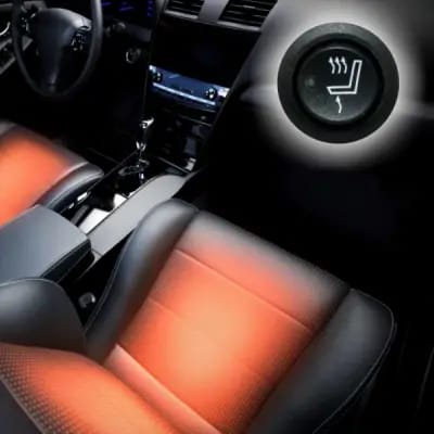 Carbon Fiber Heated Seat Kit with Switch and Plug-and-Play Harness - Two Seats thumbnail 4