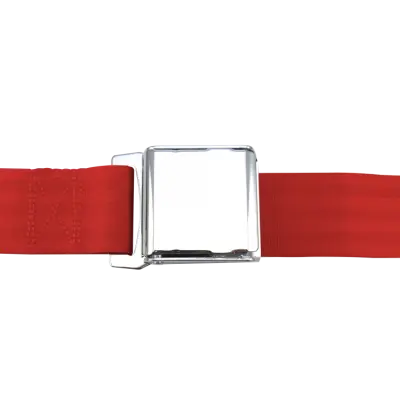 3 Point Retractable Lap Seat Belt, Airplane Buckle, Pair, Your Choice of Color thumbnail 16