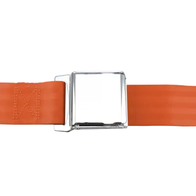 3 Point Retractable Lap Seat Belt, Airplane Buckle, Pair, Your Choice of Color thumbnail 13