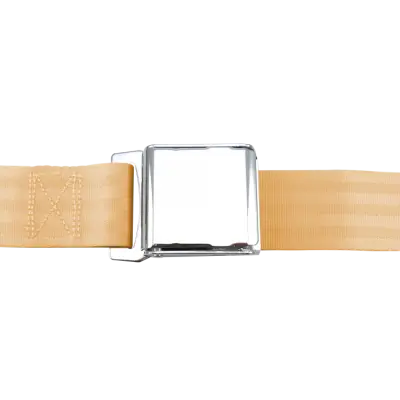 3 Point Retractable Lap Seat Belt, Airplane Buckle, Pair, Your Choice of Color thumbnail 14