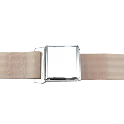 3 Point Retractable Lap Seat Belt, Airplane Buckle, Pair, Your Choice of Color thumbnail 18