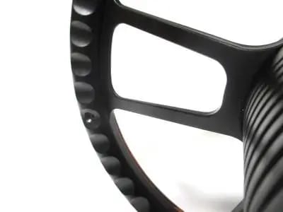 14" Black Billet Muscle w/ Red Half-Wrap Volkswagen Full Boss Kit thumbnail 3